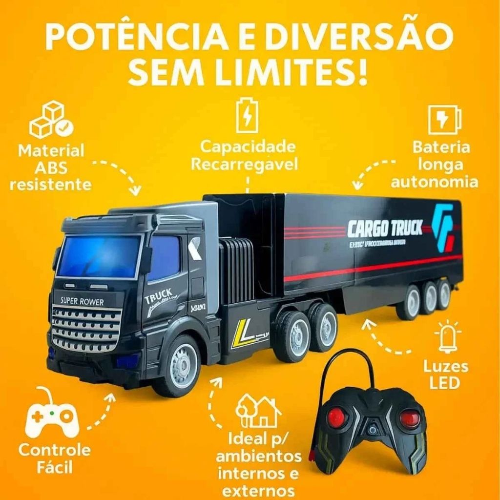 Carro de Controle Remoto - Caminhão