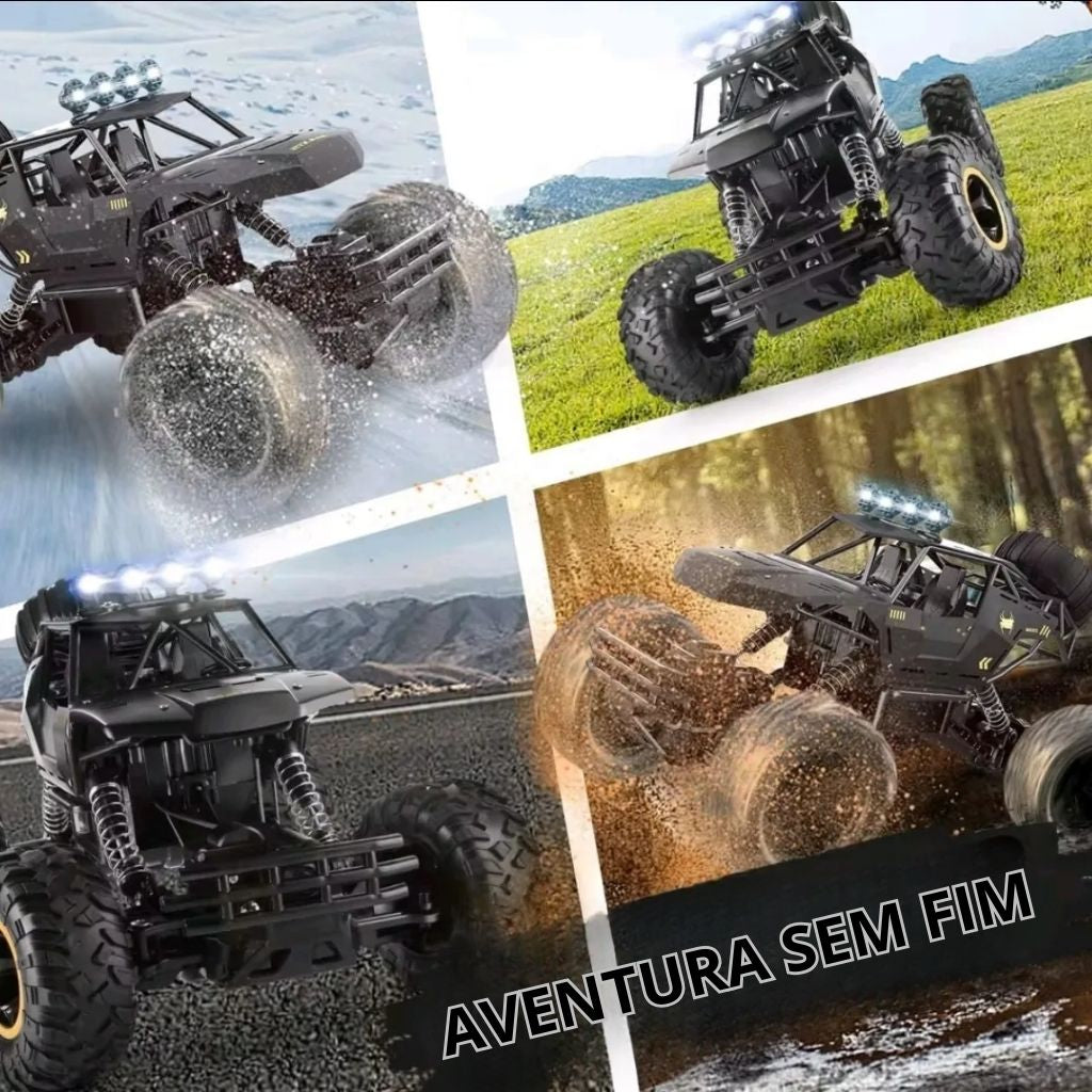 Carrinho de Controle Remoto 4x4 BuumBaa