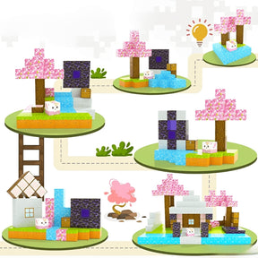 Blocos Magnéticos do Minecraft Cerejeira BuumBaa