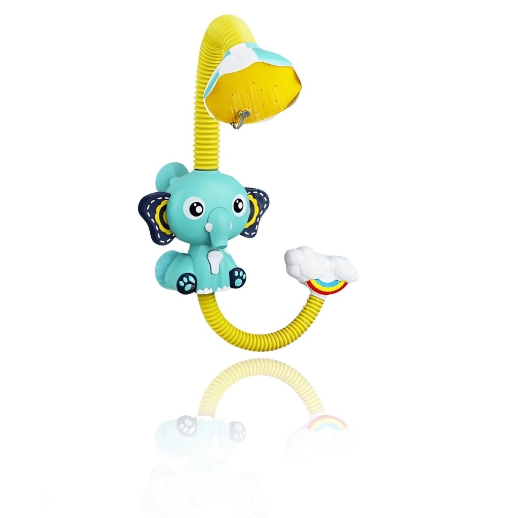 Chuveiro Infantil Elefante Divertido BuumBaa Azul