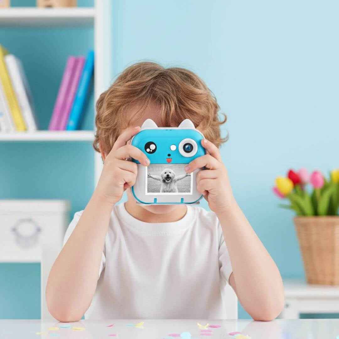 Câmera Infantil Instantânea | 1080P HD Rosa - BuumBaa®