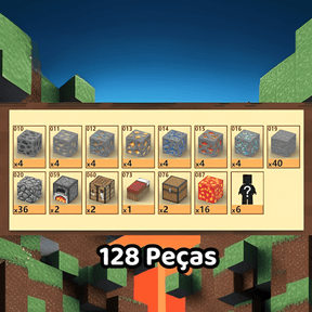 Blocos Magneticos Minecraft - Ruínas Antigas - Buumbaa