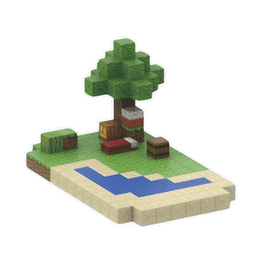 Blocos Magnéticos Minecraft - Oasis Sereno - Buumbaa