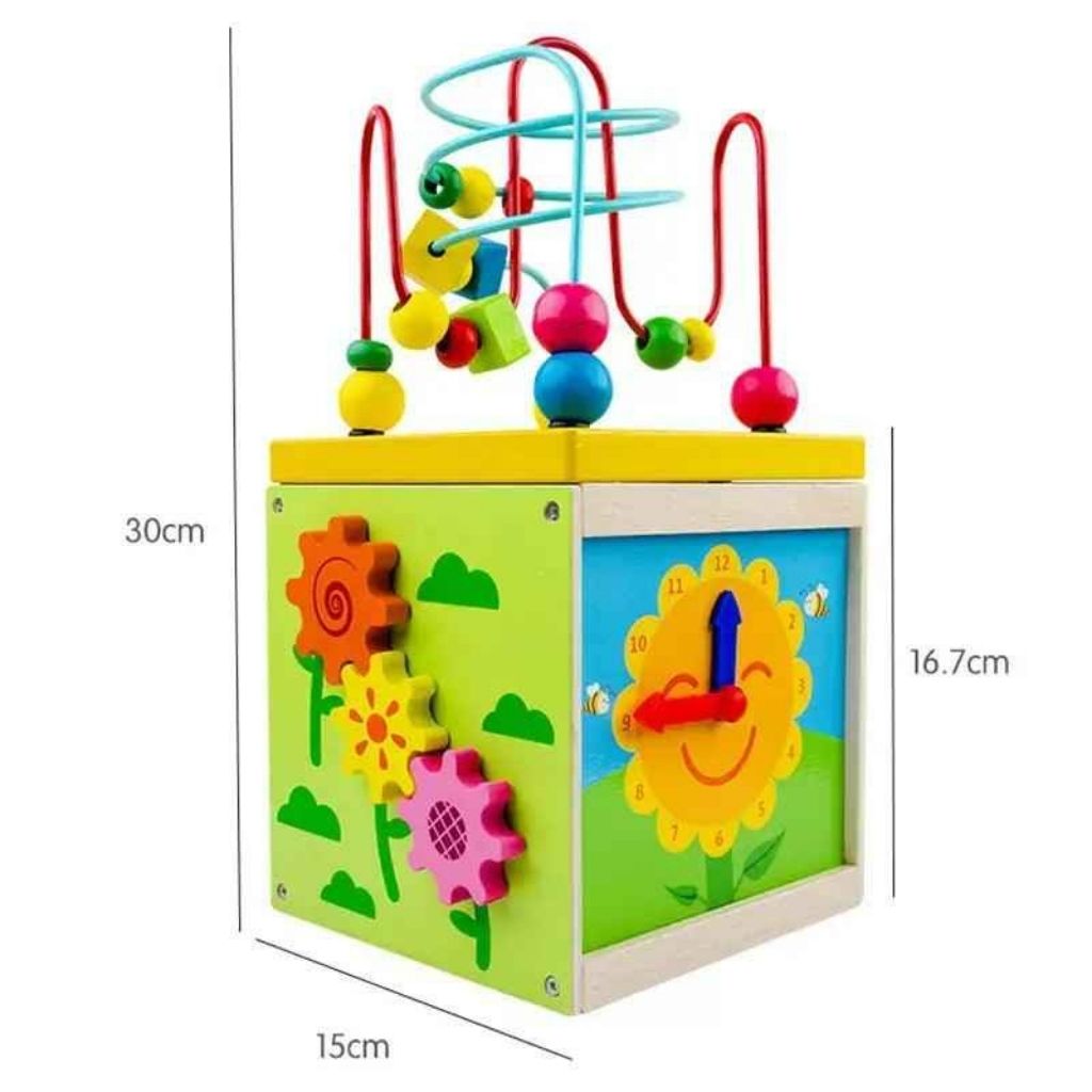 Tamanho do Educa Baby Box - Caixa de Brinquedos Educativos Montessori