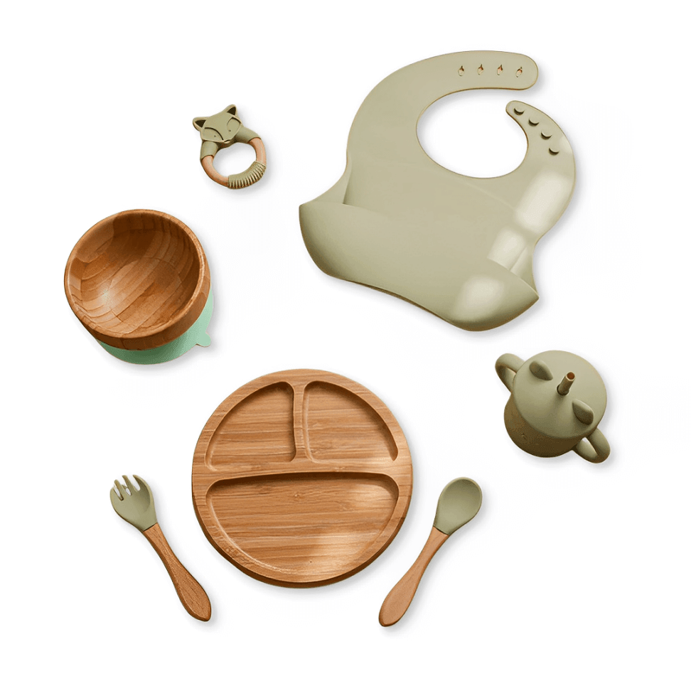 Kit Bambu Básico para Introdução Alimentar BuumBaa