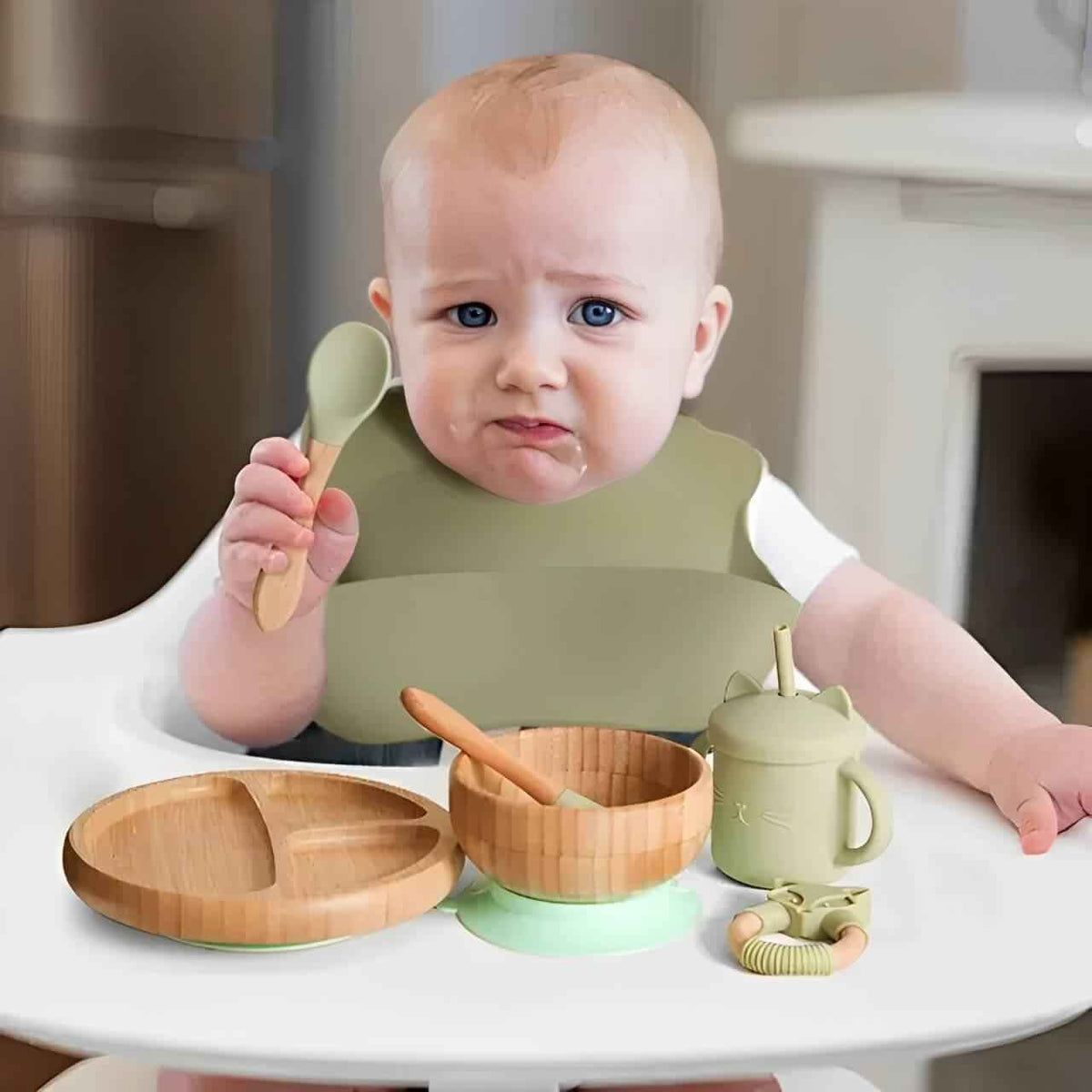 Kit Bambu Básico para Introdução Alimentar BuumBaa