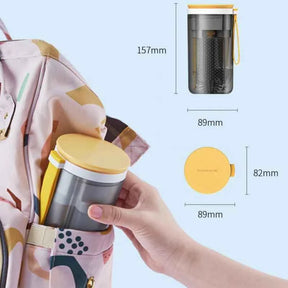 Kit Portátil de higienização para mamadeiras  | 10 Peças