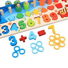 Kit Educacional Montessori de Madeira-Educa Wood