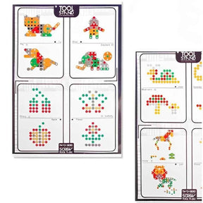 Tabela de Montagem Para Maleta de Ferramentas Infantil Montessori