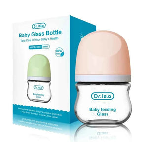 Mamadeira de Vidro Anti-flatulência para Bebê 90/160ml | Livre de BPA