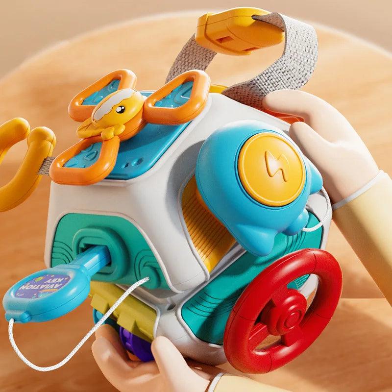 Cubo de Tabuleiro Montessori SensePlay BuumBaa®