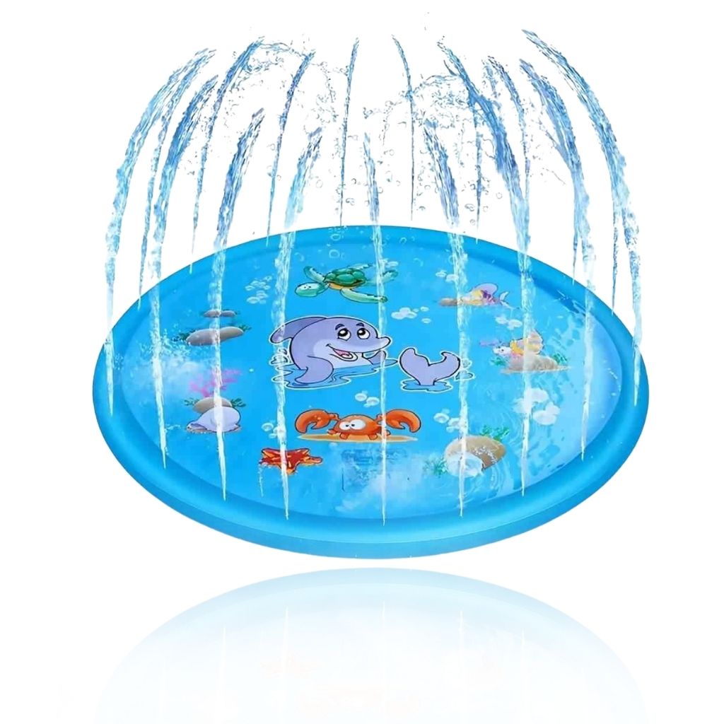 Tapete Aquático Infantil Inflável AquaJoy BuumBaa Azul