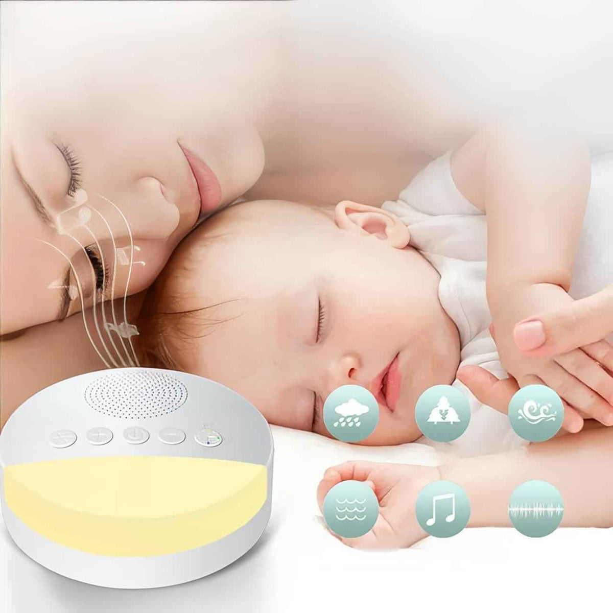 Caixa de Ruído Branco - Sleep BuumBaa®